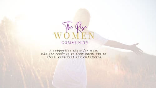 The Rise Women Community Facebook Banner for Featured Appearance Page.