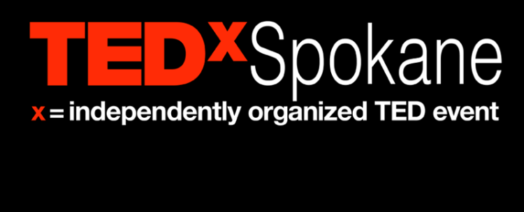 TEDx Spokane Logo for Featured Appearance Page.