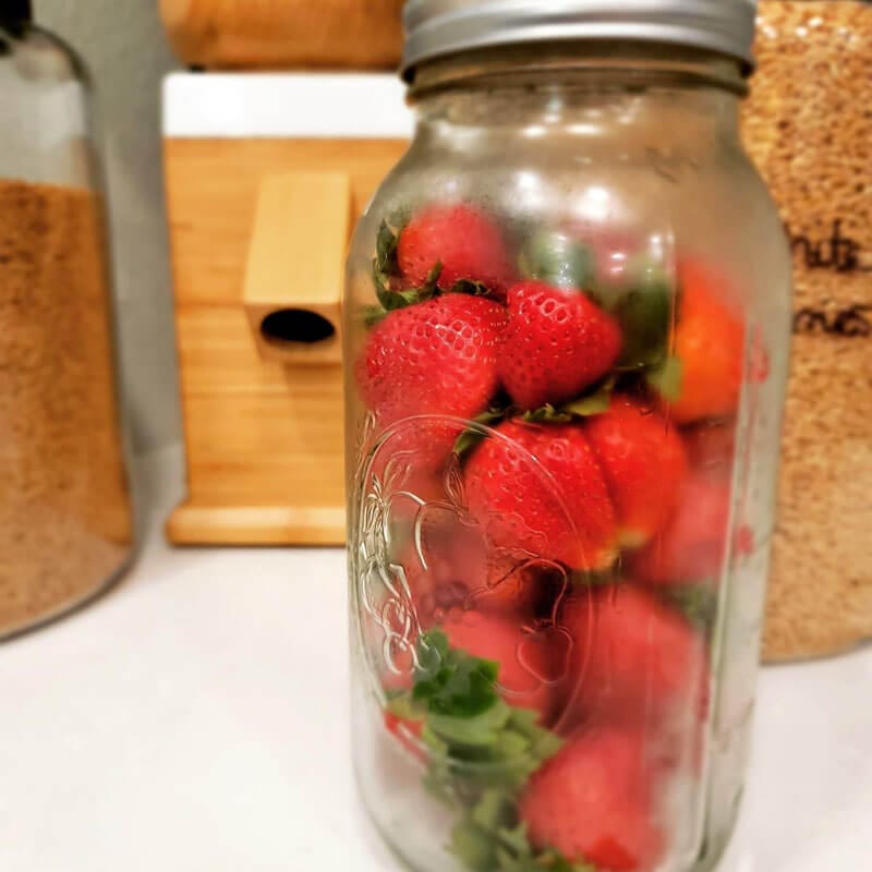 Strawberries in a Jar How to Keep Strawberries Fresh for 3 Weeks
