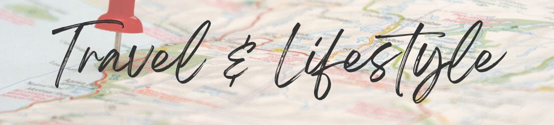 Travel & Lifestyle Blog Post page Header Image.