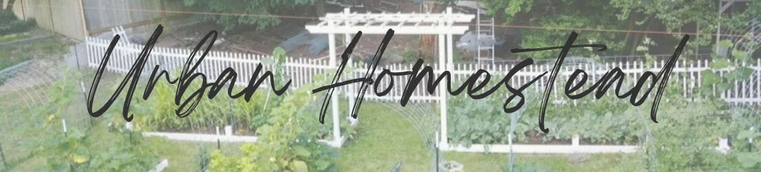 Urban Homestead Blog Posts Page Header Image.